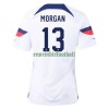 Maillot de Supporter Etats-Unis MORGAN 13 Domicile Coupe du Monde 2022 Pour Femme